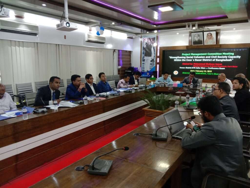IOM Project Advisory Committee Meeting in Cox’s Bazar