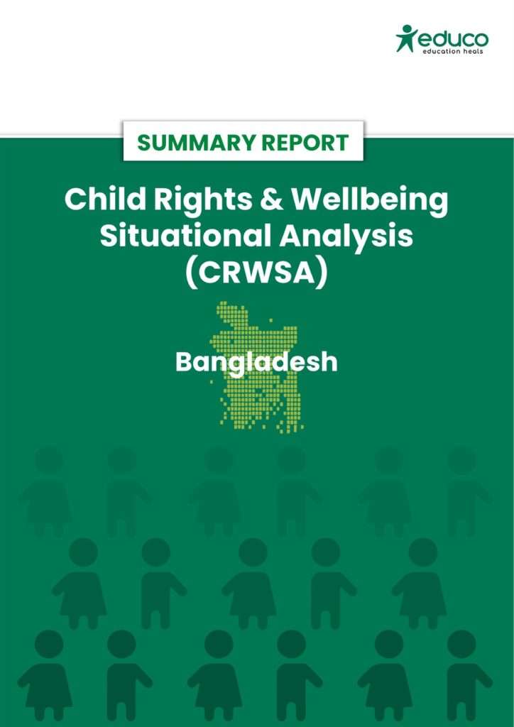 Child Rights Wellbeing Report Summary Bangladesh Educo Inspira 2024 Education Students Teacher Academic System Curriculum Study Research